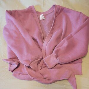 Latched Mama Wrap Fleece Sweatshirt